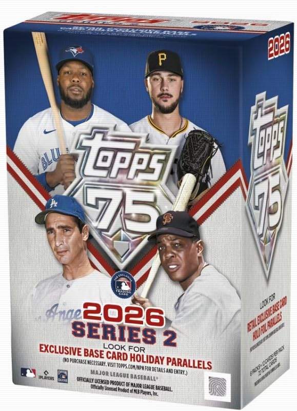 NEW 2026 Baseball Series 2 Trading Card Blaster Box
