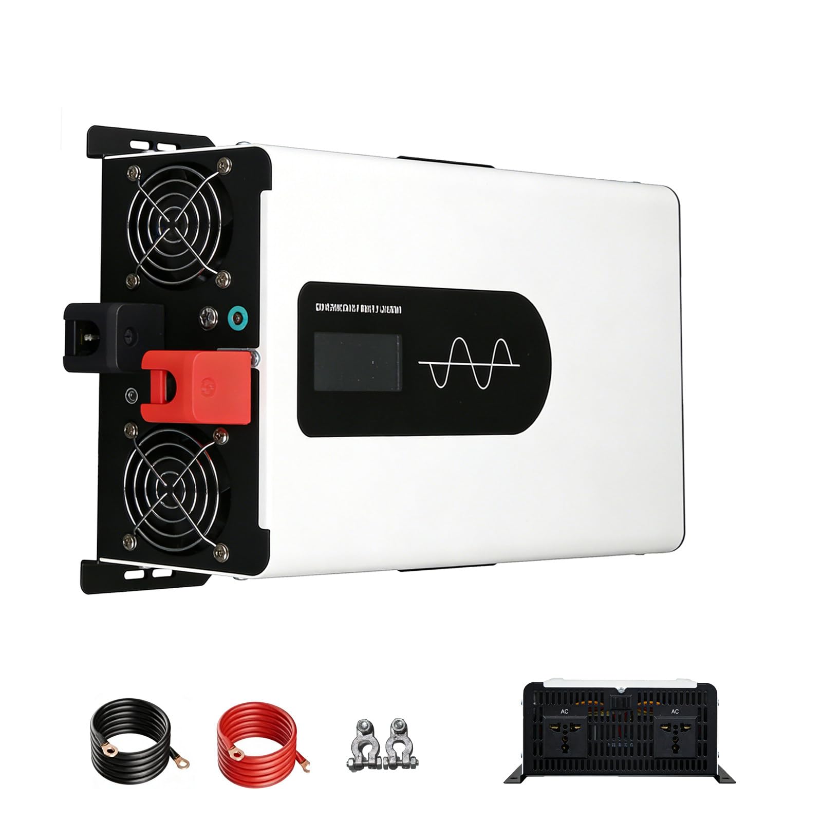 eQianyuan 24V Pure Sine Wave Power Inverter,1000W-6000W 3000W-220V