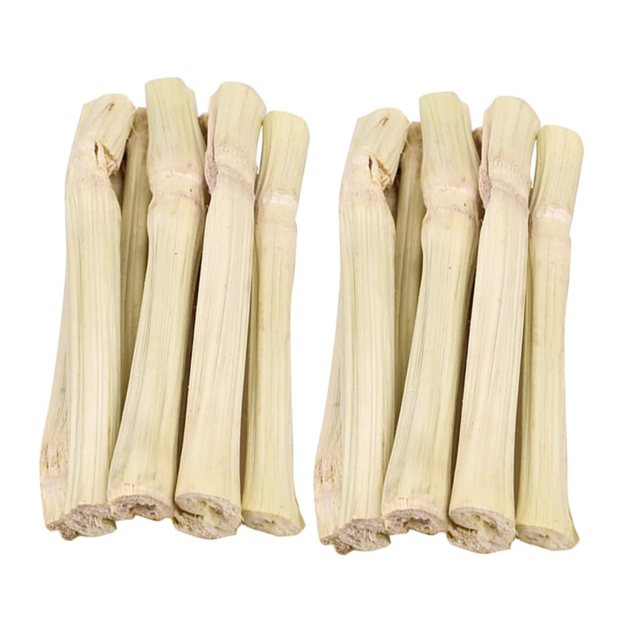 Toyvian Bâtonnets à Mâcher Bambou pour Rongeurs Friandises Naturelles pour Hamsters Cobayes et Chinchillas Molaire Anti-anxiété et Dentaire