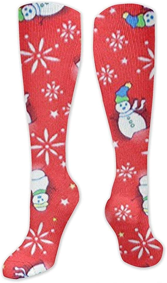 Christmas&Winter Holiday Compression Socks For Men&Women Best For Running Athletic Medical
