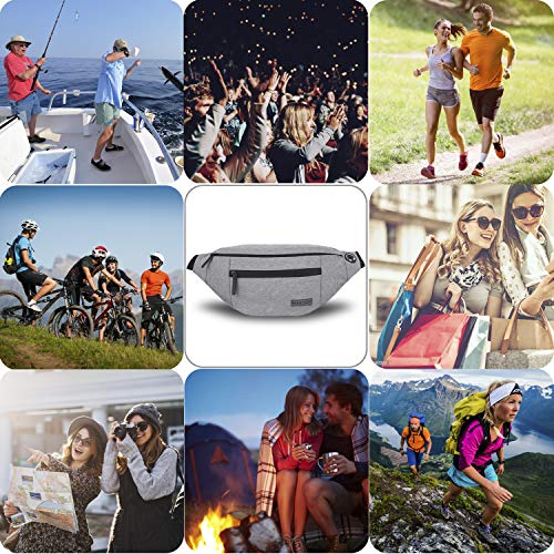 MAXTOP Bauchtasche Gürteltasche für Damen und Herren Hüfttasche Outdoor Groß Handytasche Sport Wasserdicht Laufgürtel Umhängetasche Geldgürtel für Camping Wandern Fitness Fahrrad Geschenke