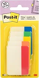 Marcadores de página Post-it 686-ROYGB, cores variadas
