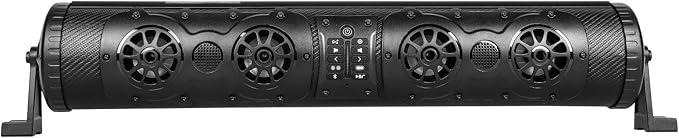 Barra de Sonido Bluetooth 500W 8 Altavoces LED RGB para ATV UTV Golf Cart miniatura 3