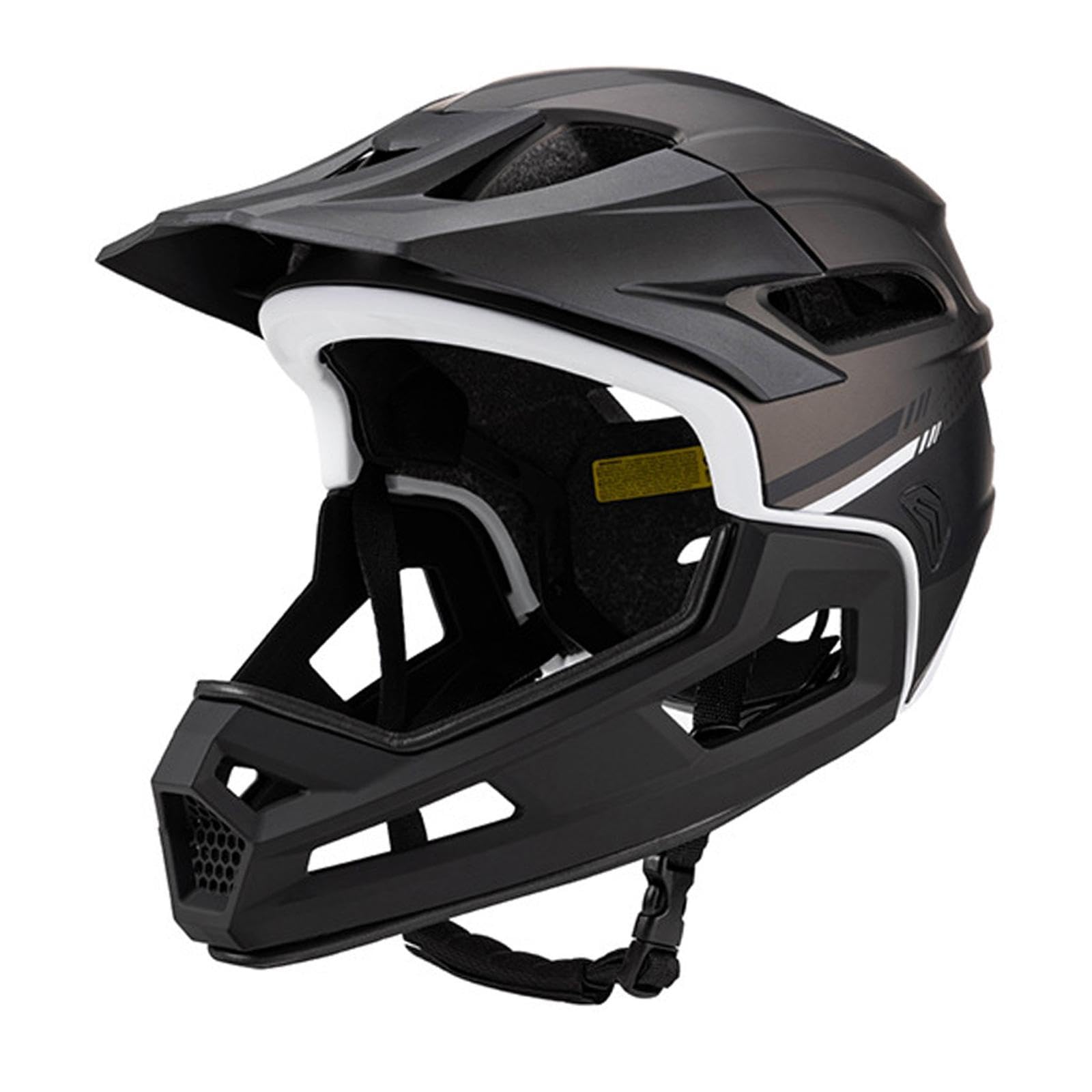 Casque de Vélo Intégral avec Doublure Amovible, Casque de Vélo Montagne, Casquette Unisexe VTT Femmes et Hommes, Taille Réglable 58-62cm Casques Anti-Choc équitation, Casque Velo Route pour Adulte