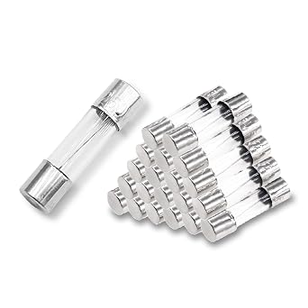 عبوة 20 فتيل سريع النفخ F1.5AL250V 5x20mm فتيل زجاج 1.5A 1.5Amp 250V مصاهر زجاجية 0.2x0.78 بوصة