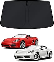 Vista 50 de KUST Parasol para parabrisas para BMW X1 F48 2016, 2017, 2018, 2019, 2020, 2021, 2022, accesorios de ajuste personalizado, parasol plegable