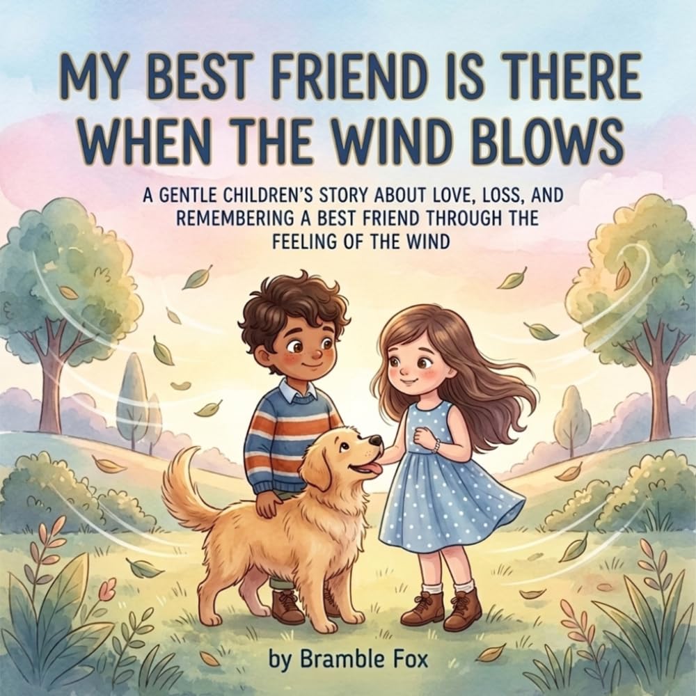 My Best Friend Is There When the Wind Blows: A Gentle Children’s Story About Love, Loss, and Remembering a Beloved Pet Through the Feeling of the Wind