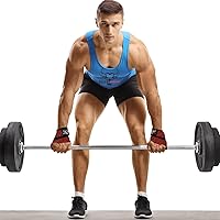 Vista 5 de BEAST RAGE Correas de muñeca de levantamiento de pesas de alta resistencia, figura de 8 bucles, levantamiento de pesas, correa de levantamiento