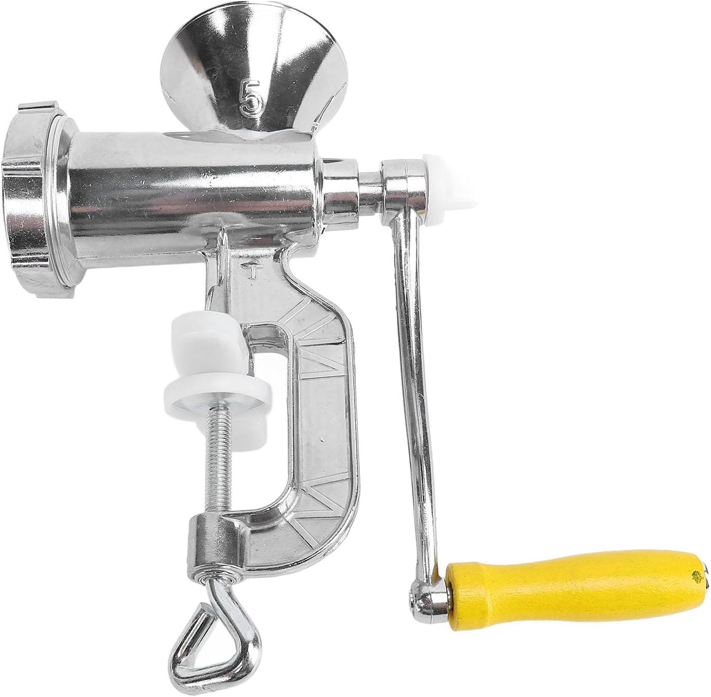 Manual Meat Grinder Sausage Stuffer Stainless Steel for Home Kitchen and Restaurant Use - Durable Blades, Easy Operation, Versatile Meat Grinder