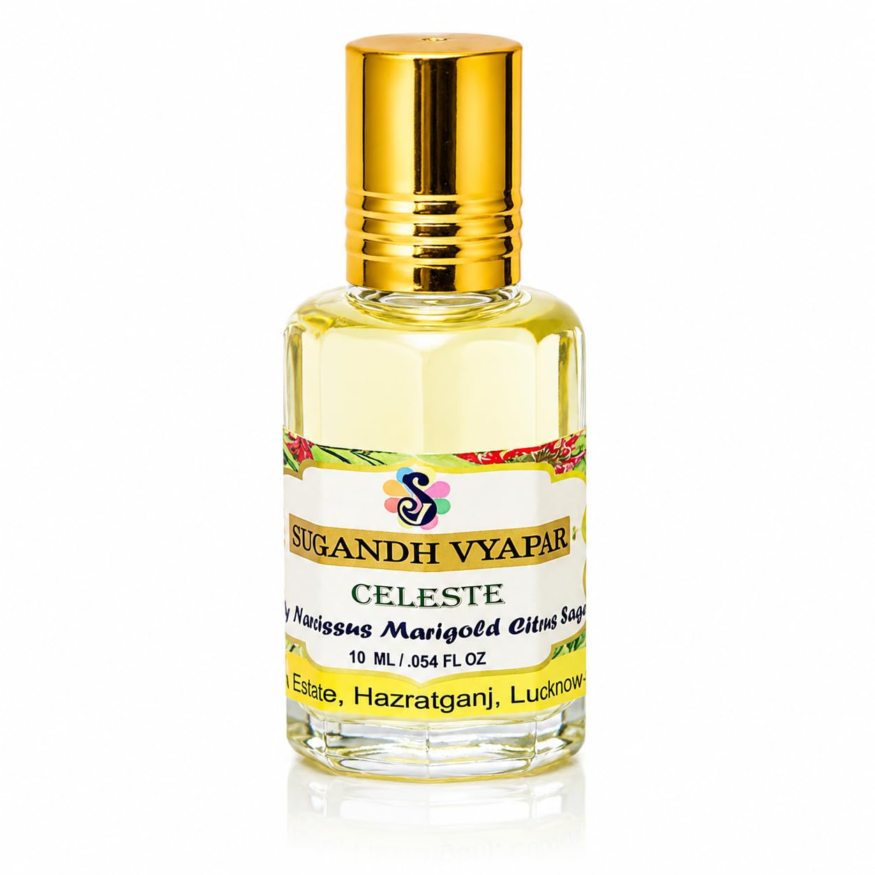 SugandhVyapar Celeste Premium Natural Attar Roll-on (10 ml) for Unisex-picture-35