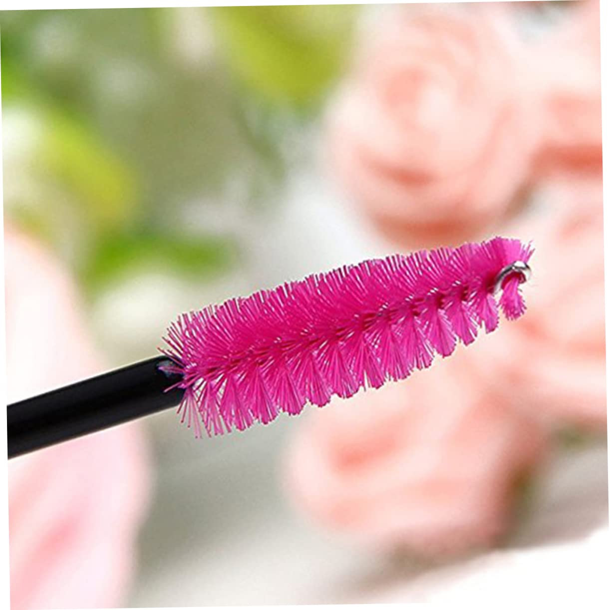 FOMIYES 50pcs Eyelash Mascara Brush Set Labeled Makeup Brush Kits for Professional Beauty Salon Home Use