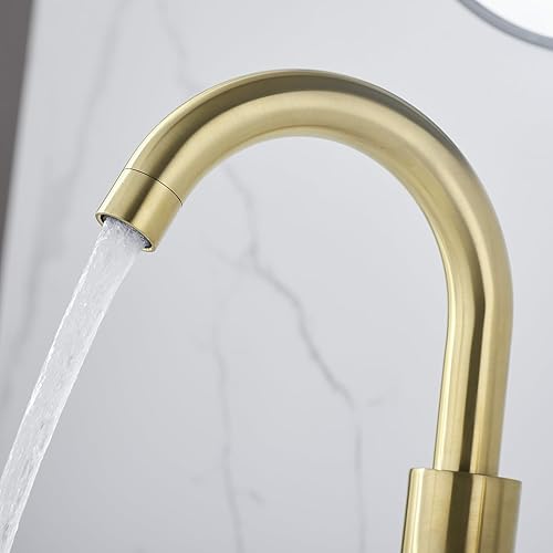 Miniatura 4 de Grifo de fregadero de baño de una sola manija, moderno grifo de fregadero de barra húmeda con placa de cubierta, negro mate