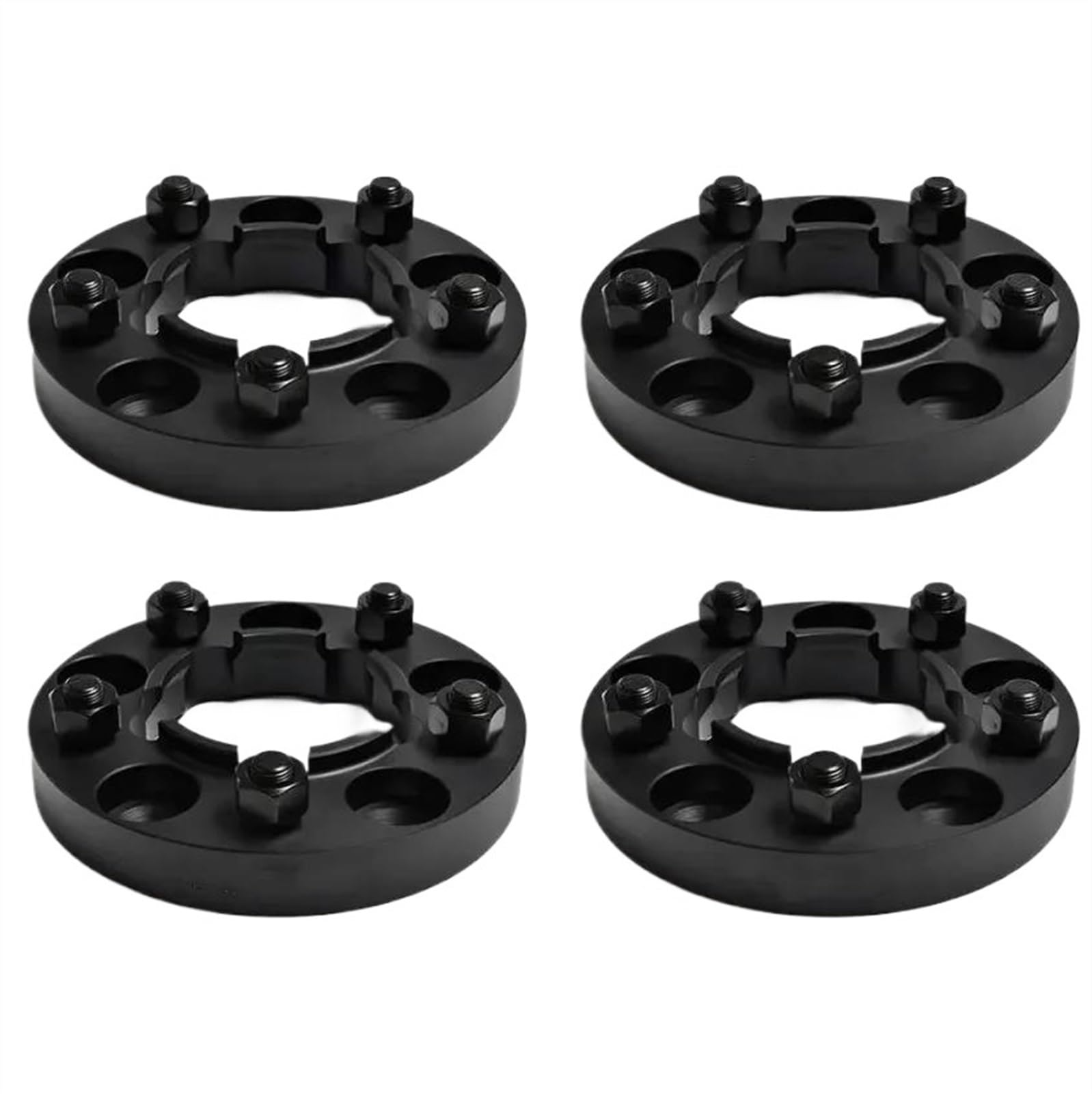 Placa espaciadora de rueda de coche 30mm con ajuste de cubo CB124 exacta 3
