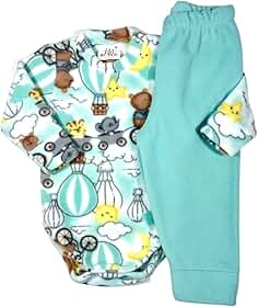 Conjunto Body Calça Soft Pettenati Bebê Inverno Anti-pilling