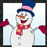 スノーマンぬりえブック