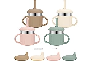 Stainless Steel Sippy Cups for Toddlers