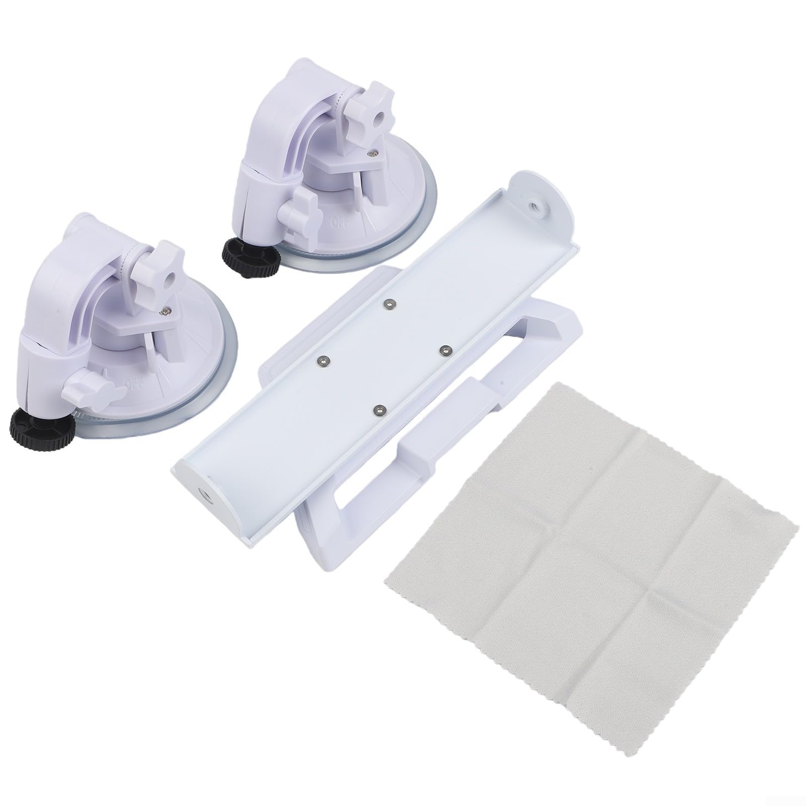 Supporto a Ventosa per Starlink per mini: Montaggio Auto Regolabile in ABS e Ferro per Segnale Stabile su o Parabrezza 21x10x11cm