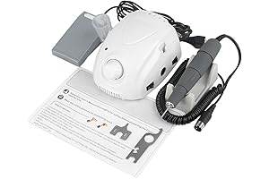 Lab 35000RPM Brush Micromotor - Shiyang M3 with Electric Nail Drill Handle