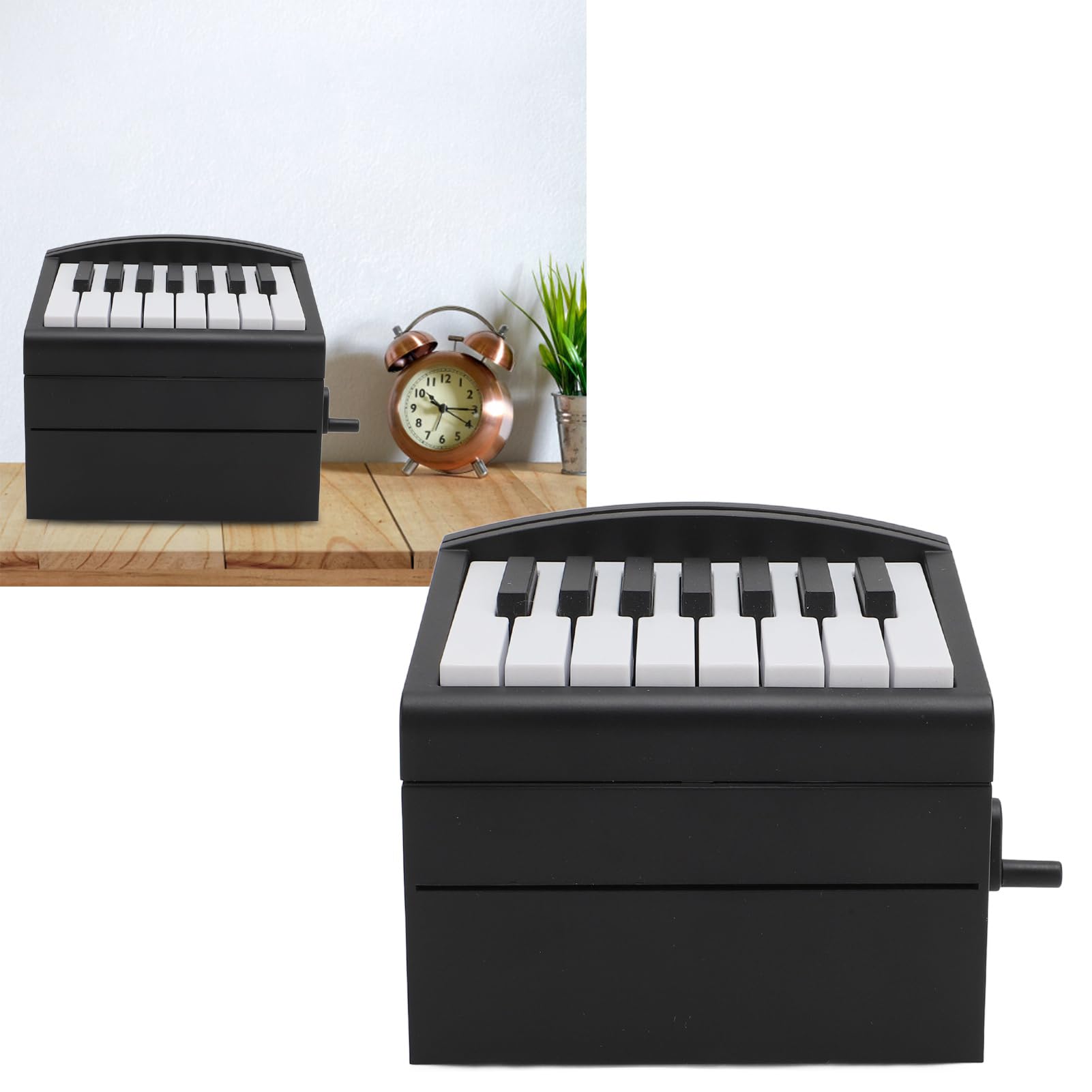 Calendario Musicale Mini Con Tastiera USB Ricaricabile, 52 Note, Design Compatto In Plastica, Regalo Per Musicisti