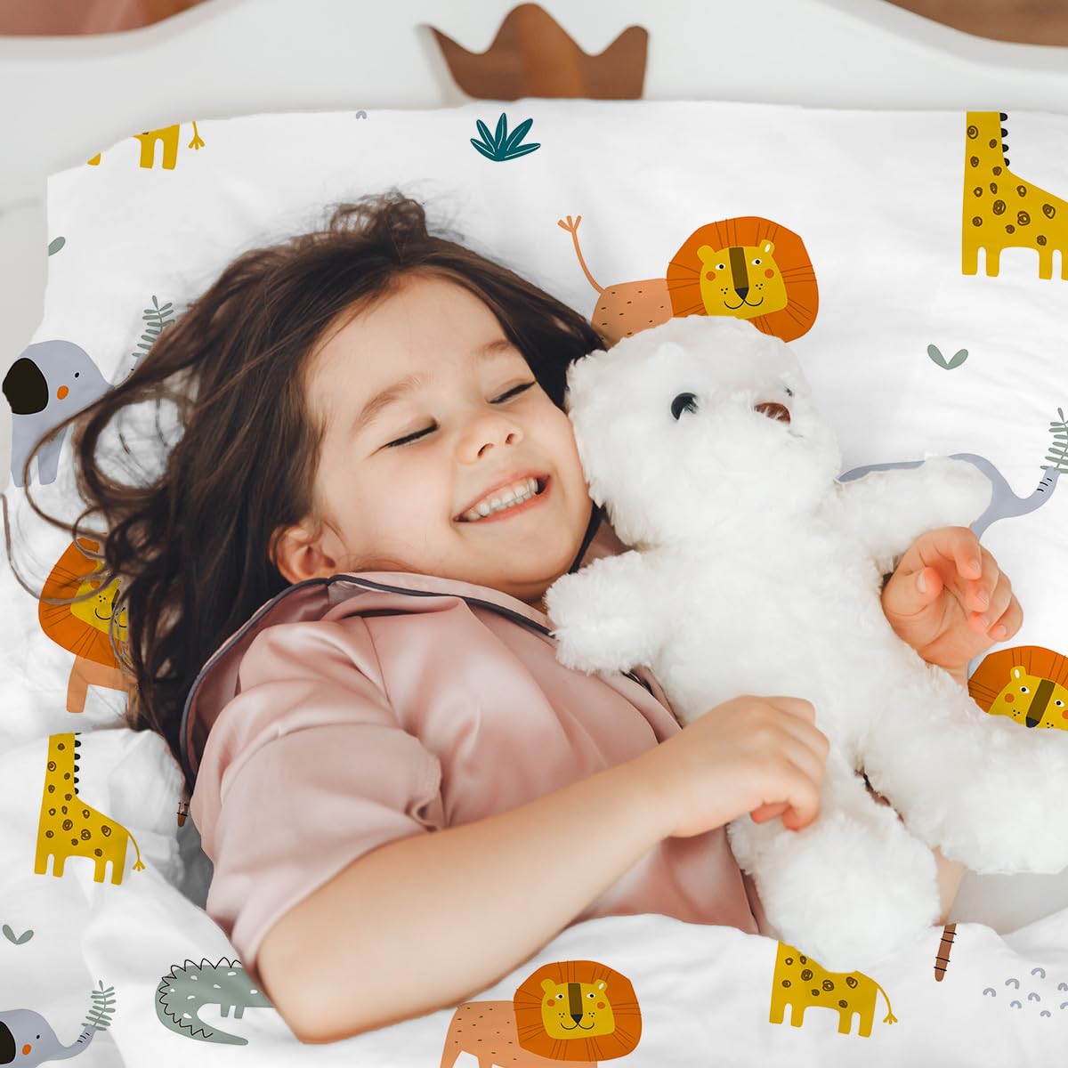 Copripiumino Bambino 90x190cm Con Federa 40x60 - Tema Camion, Microfibra, Cerniera Nascosta - Foto 6