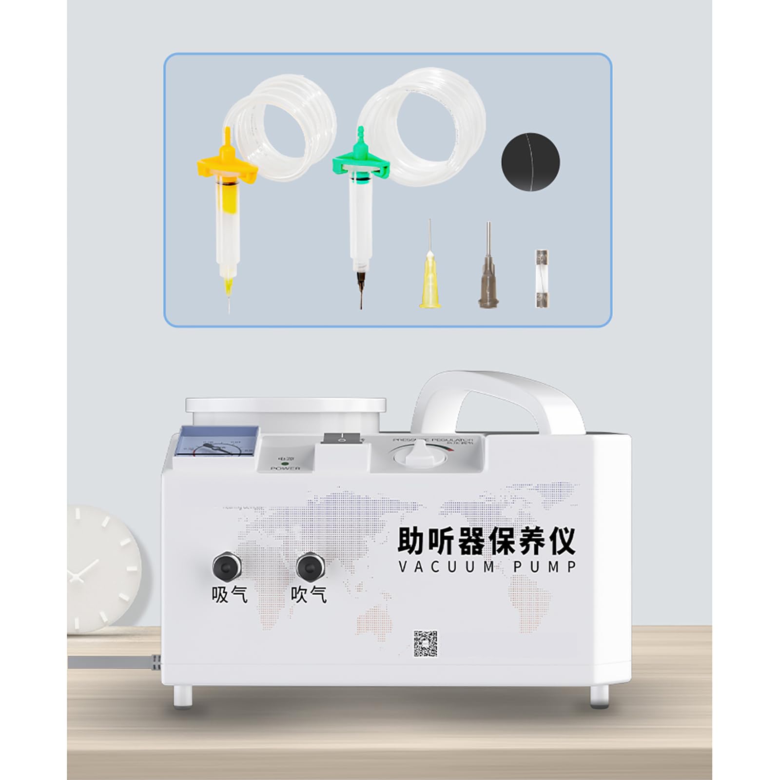 Essiccatore per Apparecchi Acustici, Strumenti per La Manutenzione degli Apparecchi Acustici, per Normali in-Ear, Condotto Uditivo E Condotto Uditivo Profondo