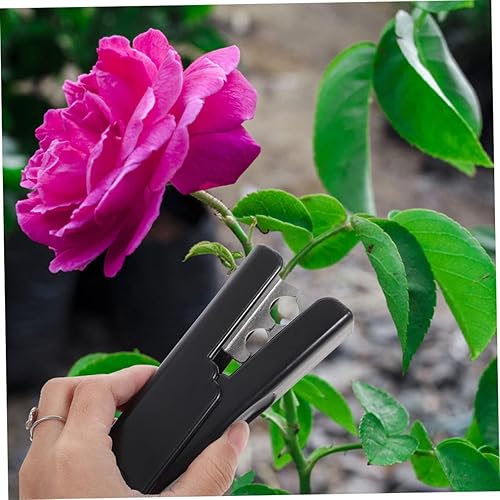 Miniatura 9 de CHILDWEET 2 alicates de perforación de flores, podadora de árboles, herramientas manuales, removedor de espinas y hojas, removedor de tallos de