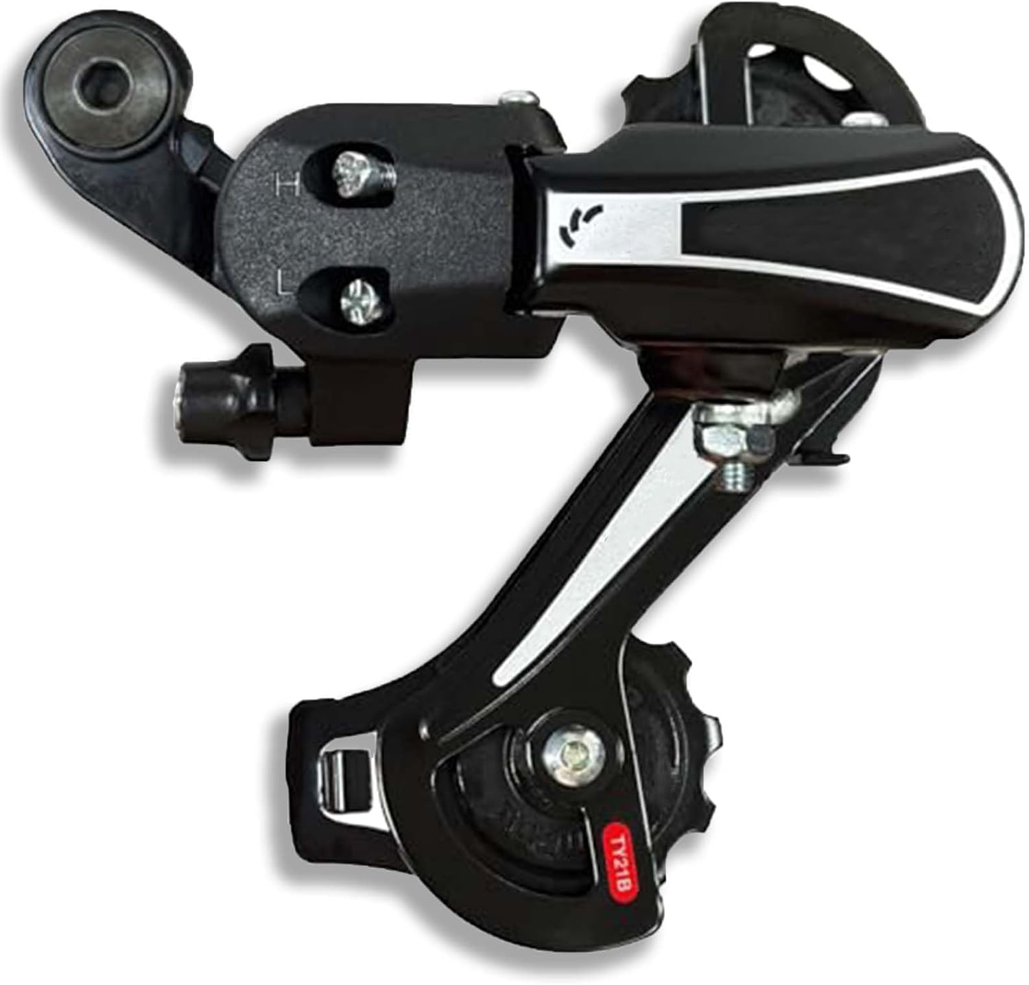 RD-TY21B 6/7 Speed Silver Bike Rear Derailleur Direct/Hanger Mount for Mountain Bike Tricycle