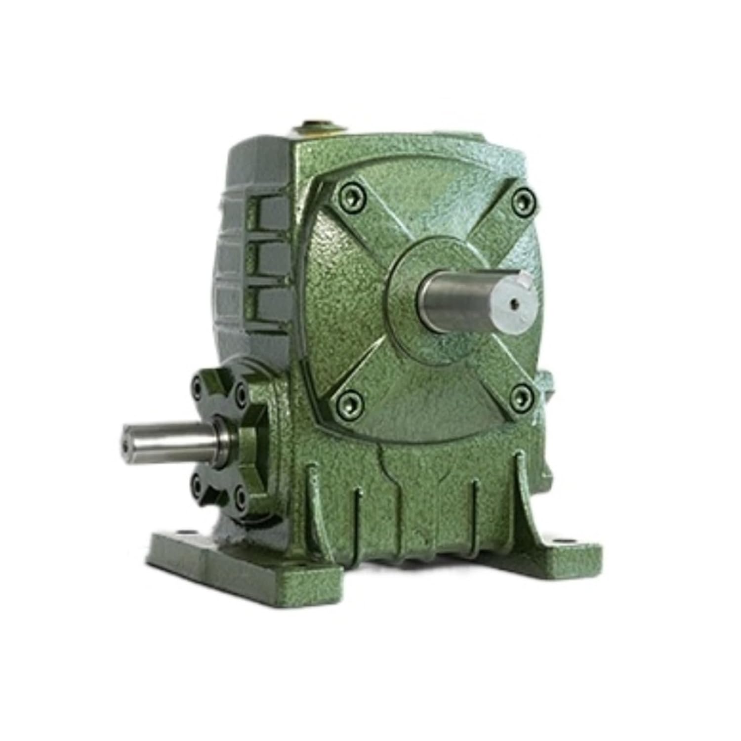 WPA-50-A / 50-B Series Worm Gear Reducer, Small Vertical Gearbox Reducer(WPA-50-B,1:10 Speed Ratio)