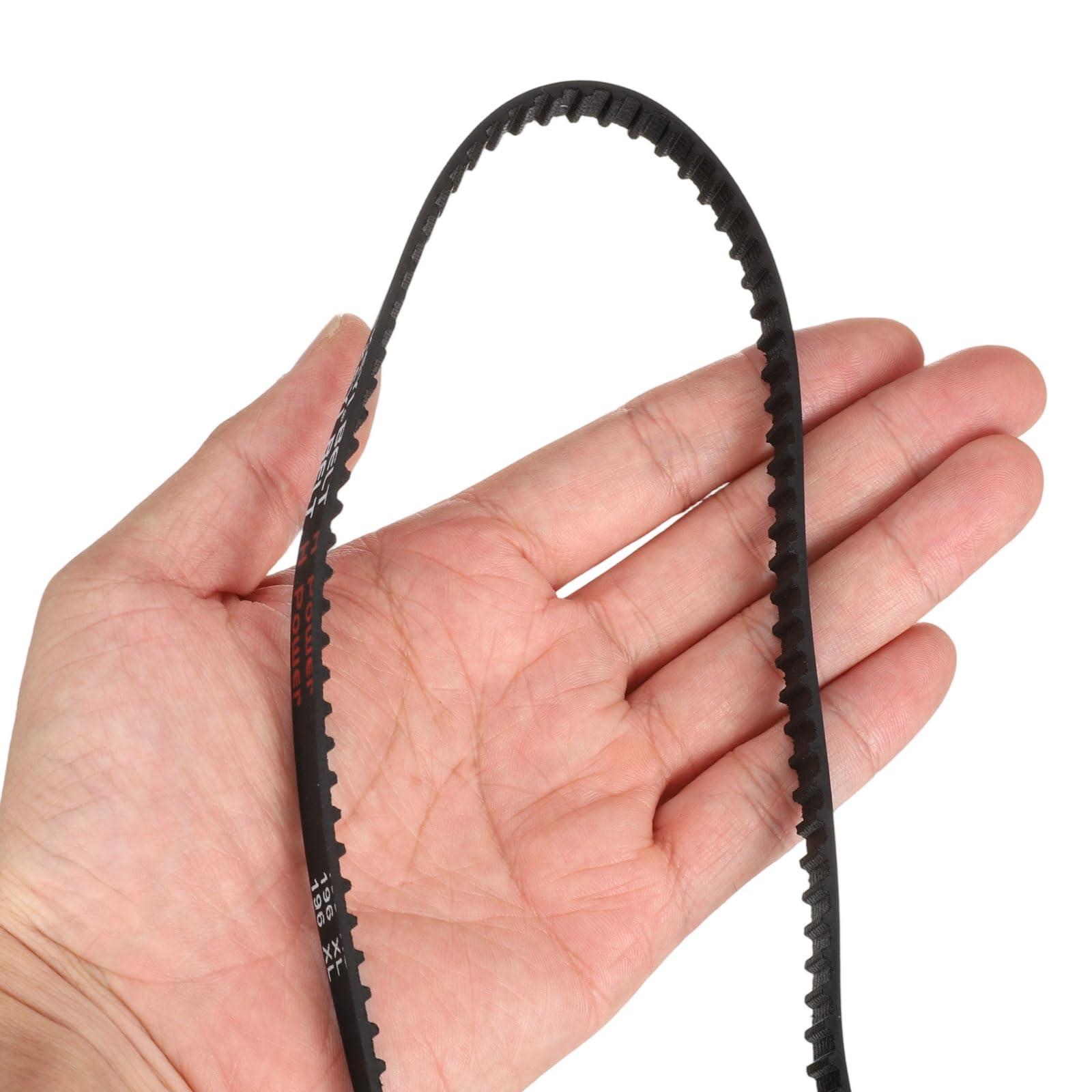 uxcell 4pcs 160XL 037 Timing Belt 80 Teeth Rubber Geared Cogged Belt, 0.37" Width, 0.20" Pitch Mechanical Replacement Belts — Amazon image 5