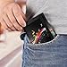 LPSBVNM Colorful Musical Note Trifold Wallet Casual Travel Wallet Fashion Credit Card Holder Minimalist Front Pocket for Men Women
