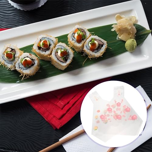 Miniatura 6 de 100 Uds. Triángulo Bola de Arroz Embalaje Molde de Bola de Arroz Envolturas de Bolas de Arroz Bolsas Onigiri Bolsas Fácil de Rasgar Decorar