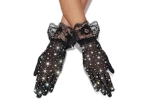 Rhinestone Liquid Glove: The Perfect Accessory for Princesses of All Ages