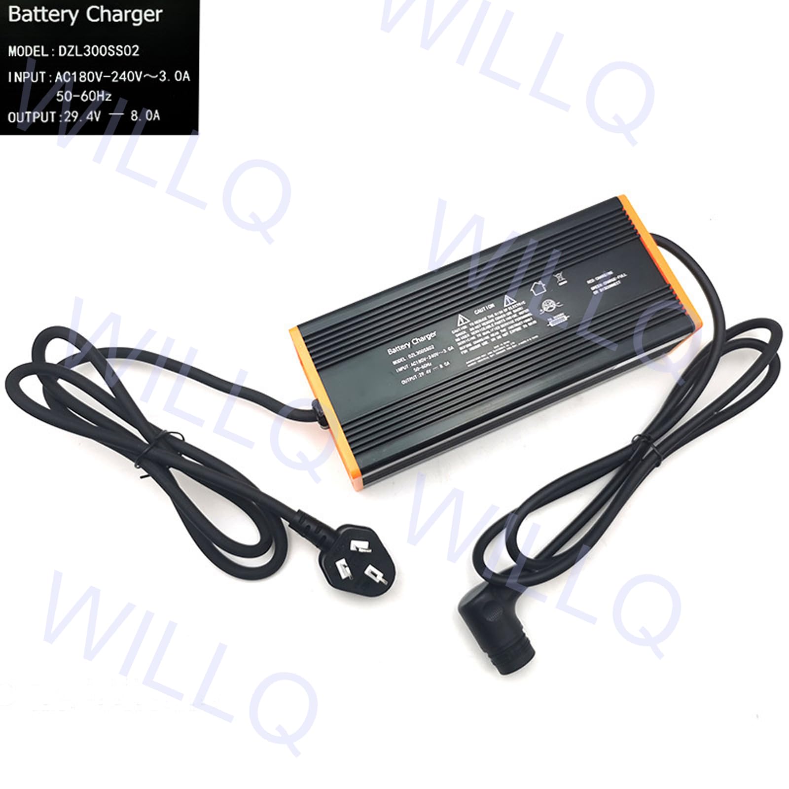 Chargeur de Batterie pour Chariot élévateur 24 V, 29,4 V 8 A avec boîtier en Alliage d'aluminium.