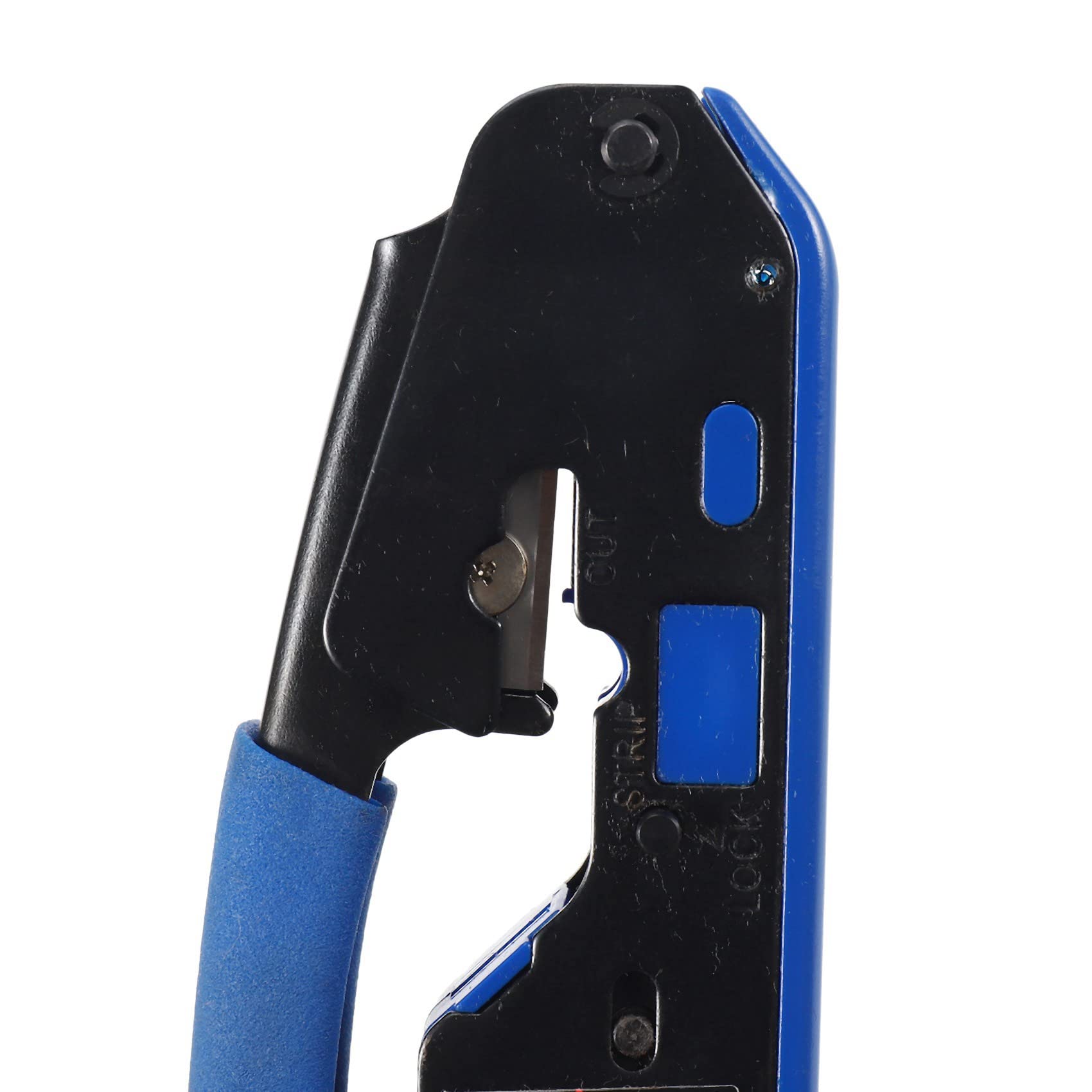 5X RJ45 narzędzie do zaciskania sieciowego Rj45, narzędzie do zaciskania Rj45, Cat6, Cat5E, Cat5, Rj11, złącze Rj12