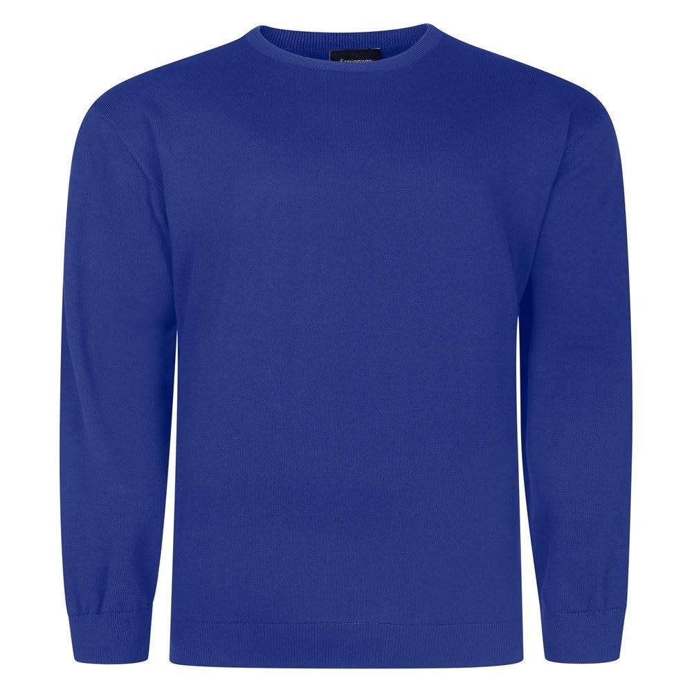 Espionage Crew Neck Pullover For Men in Twilight Blue, 4XL