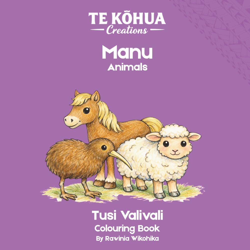 Manu: Learn Samoan Upu - Animals (Te Kōhua Creations - Learn Samoan Upu)
