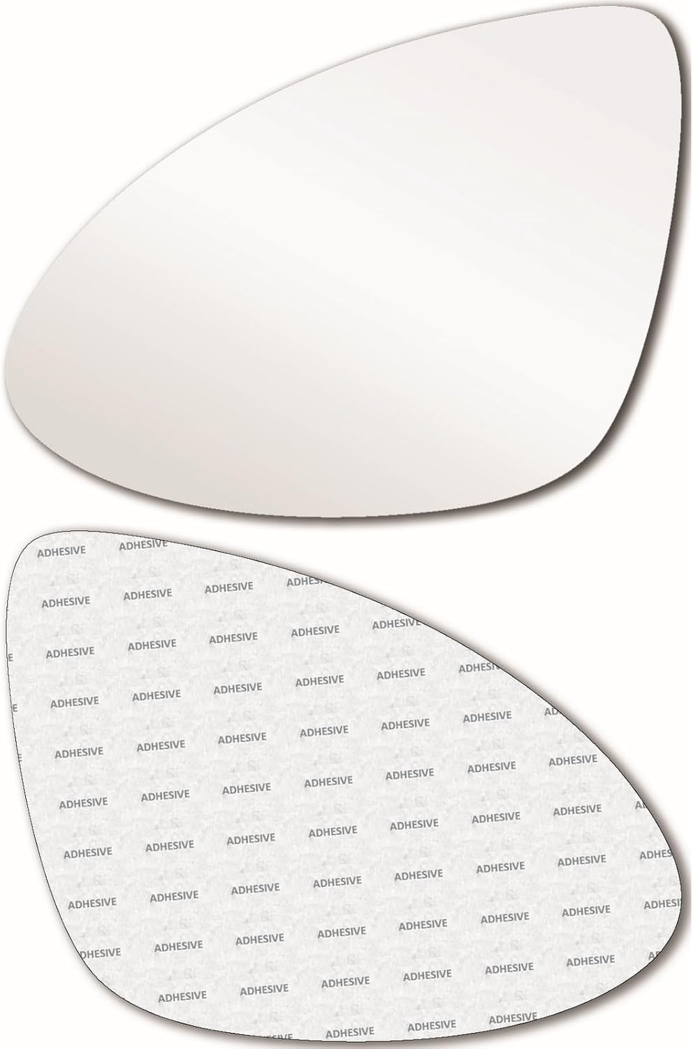 New Replacement Mirror Glass with Full Size Adhesive for 2011-2017 Porsche Cayenne Driver Side View Left LH
