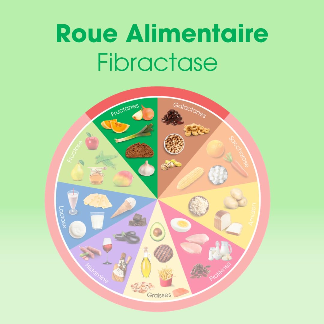 Intoleran Fibractase Forte Enzymes digestives - 108 gélules