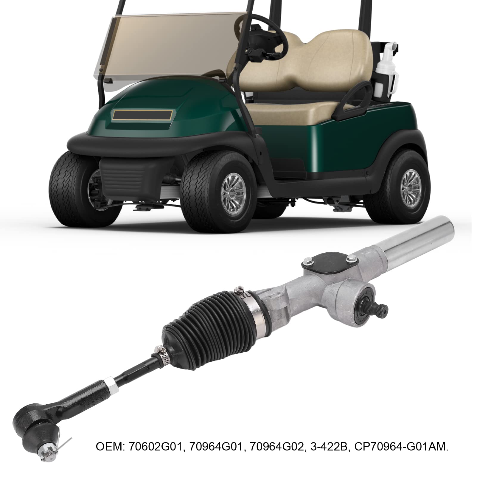 Gruppo Scatola Sterzo, Gruppo Scatola Sterzo Yctze Club Car 70964G01 Sostituzione per Carrello Elettrico EZGO TXT Dal 2001 in Poi