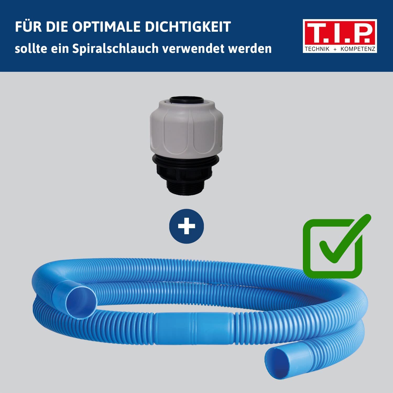 Connettore Rapido Per Tubo Acqua 38cm | Adatto Per Worx | Raccordo Giunto Idropulitrice L1L7 Hos