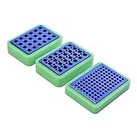 Vista 2 de Bloque de enfriamiento de aluminio - Enfriador de placas PCR, 96 pozos para tubos de 0.2 mL, tiras o placas de 96 pocillos (96 pozos)