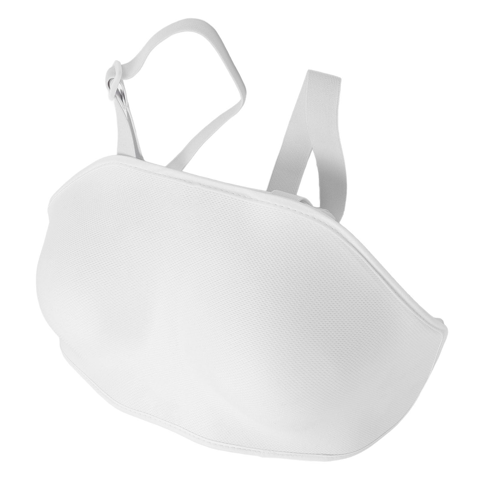 BRRNOO Protezione Petto Scherma Leggera per Donna, Plastica Protettore