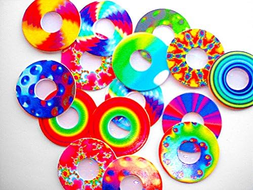 Rainbow Symphony Diffraction Grating Rainbow Peepholes, 13500 Line/Inch, Made in USA, Package of 25