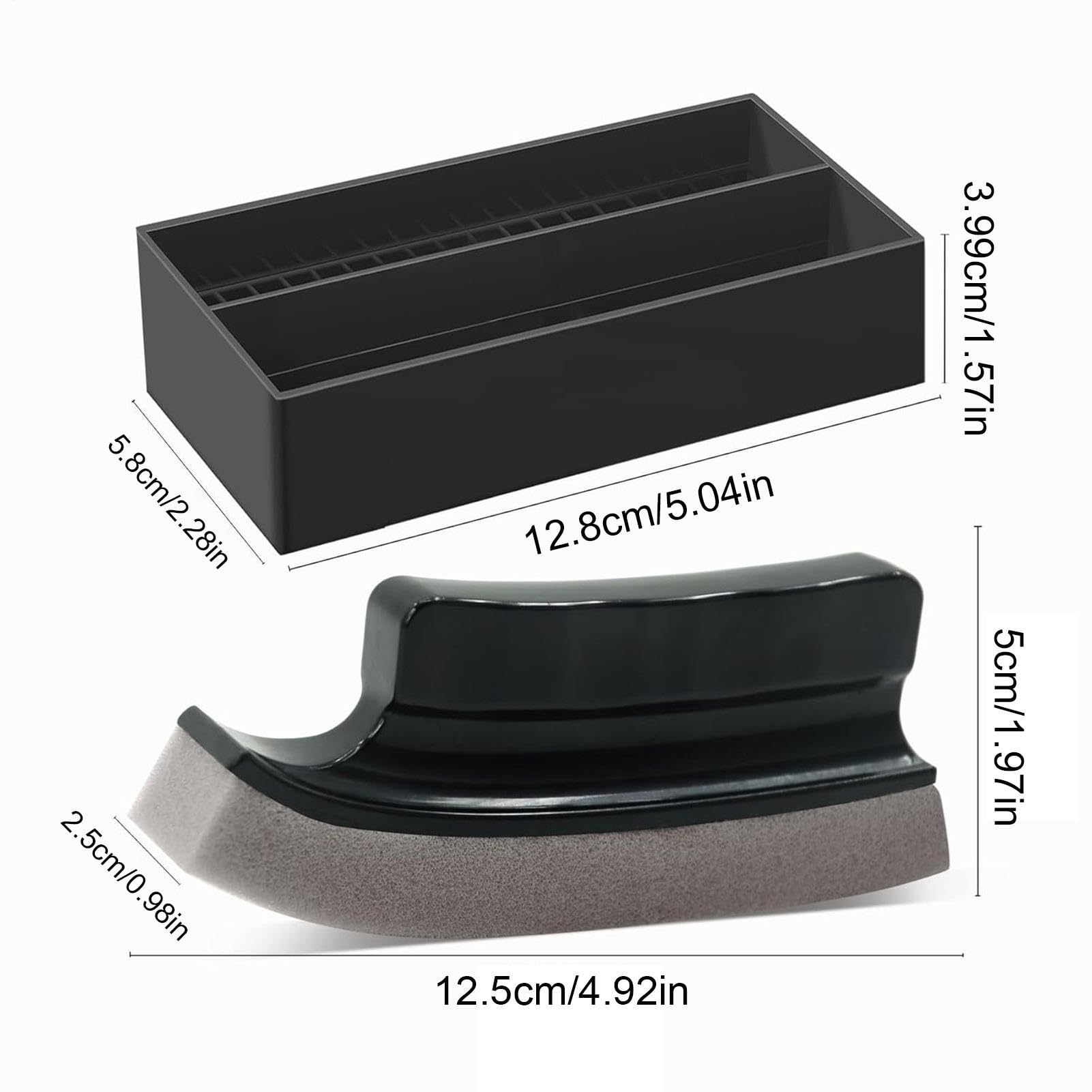 Beard Bar Clean Up – Ergonomischer Trimmschrubber, Haarbürstenreiniger | zum Rasieren, Pflegen, Haarschnitt, Weihnachten, Friseur, Papa, Männer, Zuhause