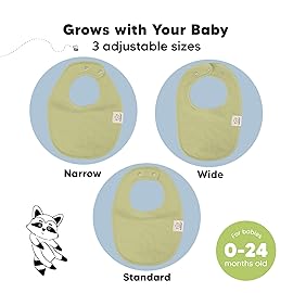 8-Pack Organic Baby Bibs for Boys, Girls - Soft Cotton Drooling and Teething Bibs for Baby Girl & Boy, Extra Absorbent, Easy To Clean & Put On for Toddler, Newborn, Infant 0-24 Months (Icelandic)