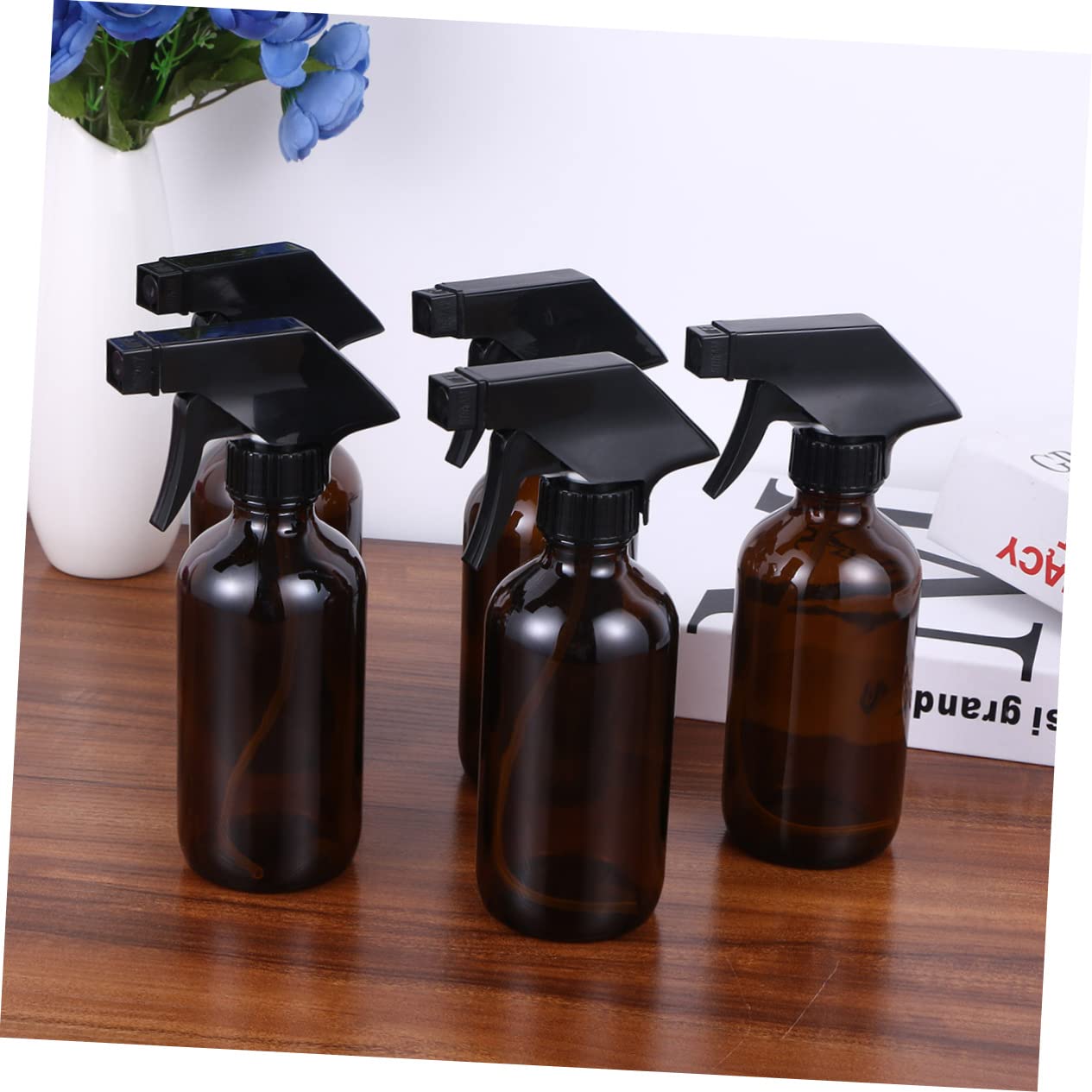 4pezzi Spray Bottle Vetro Bottiglie Vuote Per Design e Facile Usare Per Giardinaggio e Parrucchieri