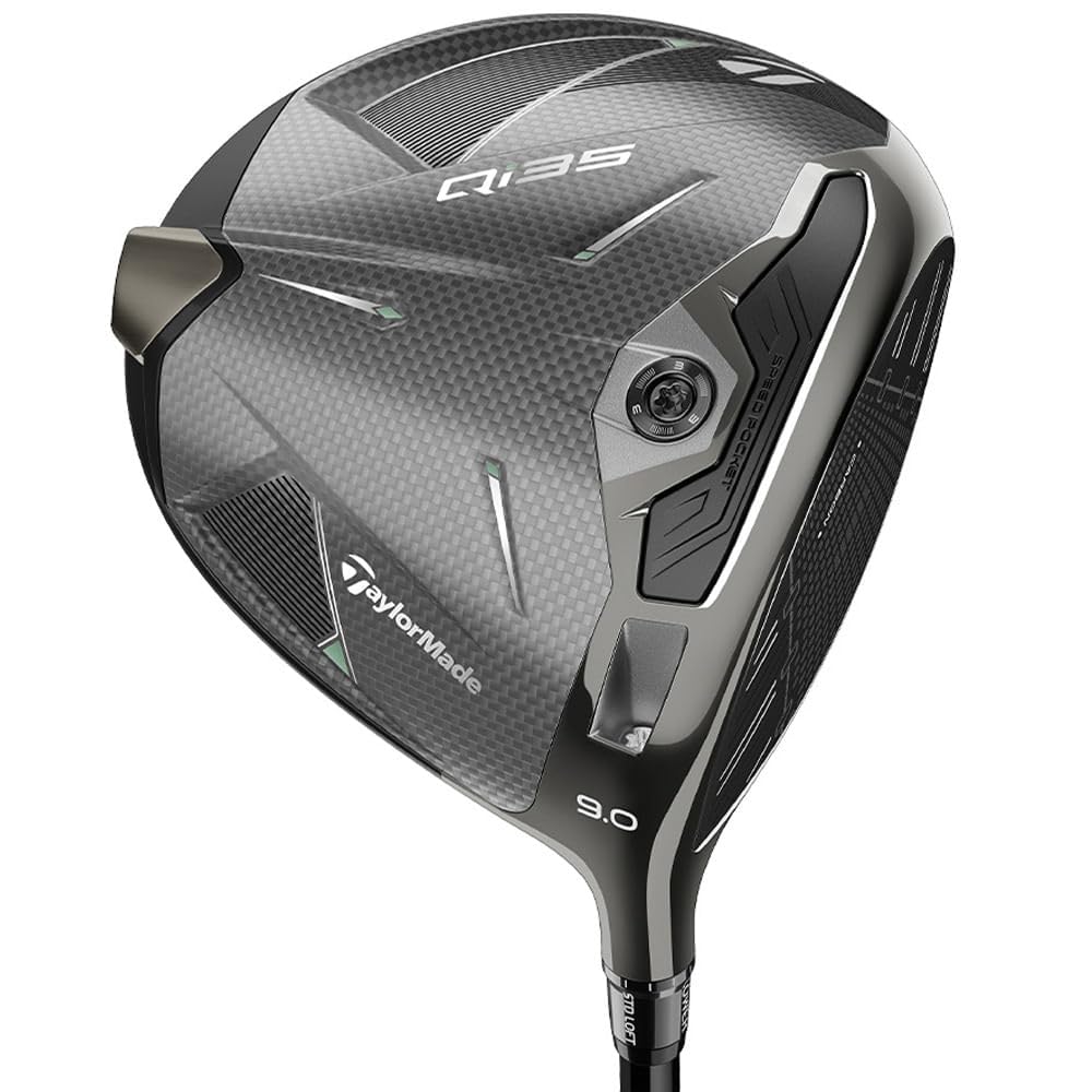 Taylormade Qi35 Driver Palos de Golf, Hombres, Gris Mate