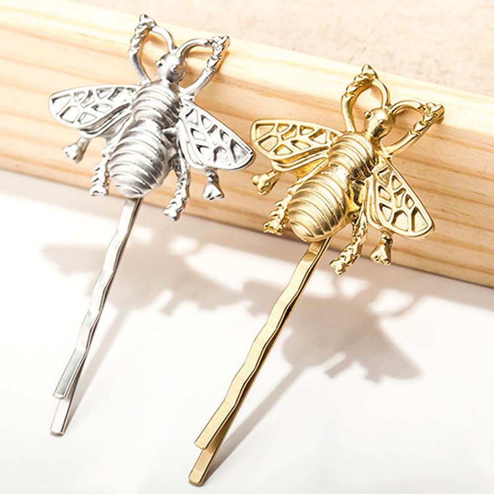 Amazon.com : FXmimior Bridal Honeybee Bobby Pins Wedding 