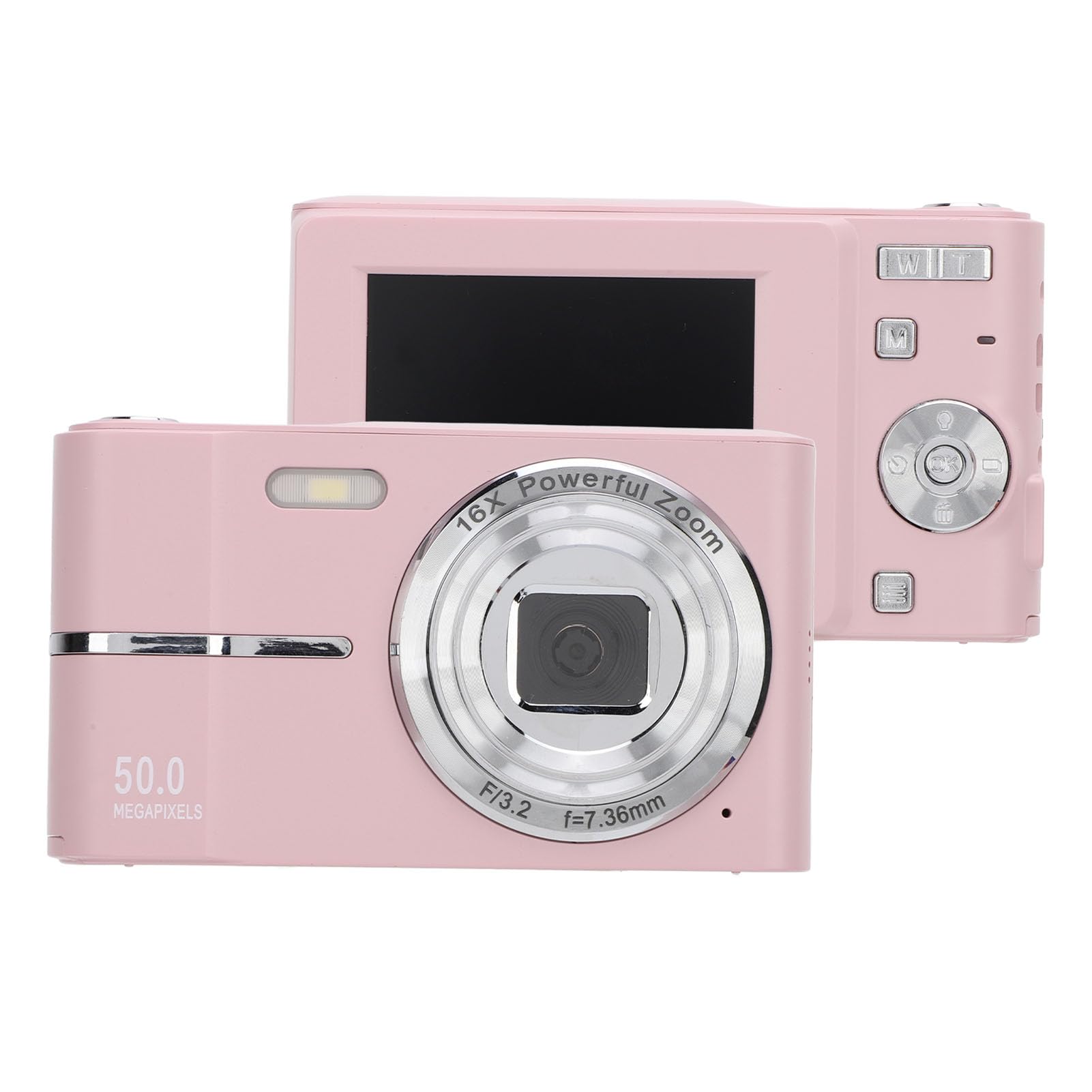 GOWENIC Cámara Digital, FHD 1080P 50MP Cámara Compacta con Pantalla TFT HD de 2,4, Zoom Digital 16X, Enfoque Automático, Antivibración, para Adolescentes Estudiantes