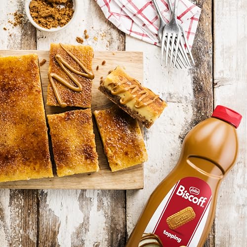 Sauce Lotus Biscoff topping speculoos original bouteille 1kg - 5